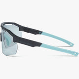 Madison Eyewear Cipher photochromic sunglasses with matte black frame and Cat 1-3 lens, designed for stylish eye protection.