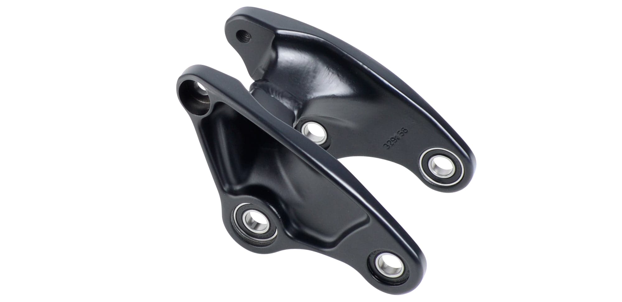 Trek Ticket S 26 Rocker Link replacement part in black for 2014-2018 mountain bikes, showing the component on a white background.