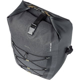 Basil Panniers & Bags - Navigator Storm L single pannier bag 25-31L black | Swinnerton Cycles