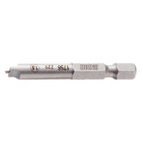 UNIOR Speed Nipple Bit for wheel building, cordless screwdriver tool, showing the metal bit with ergonomic handle and workshop setting