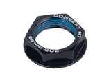 Trek closed convert hardtail rear derailleur hanger and sliding dropout hardware in black with M17 x 7mm threading.