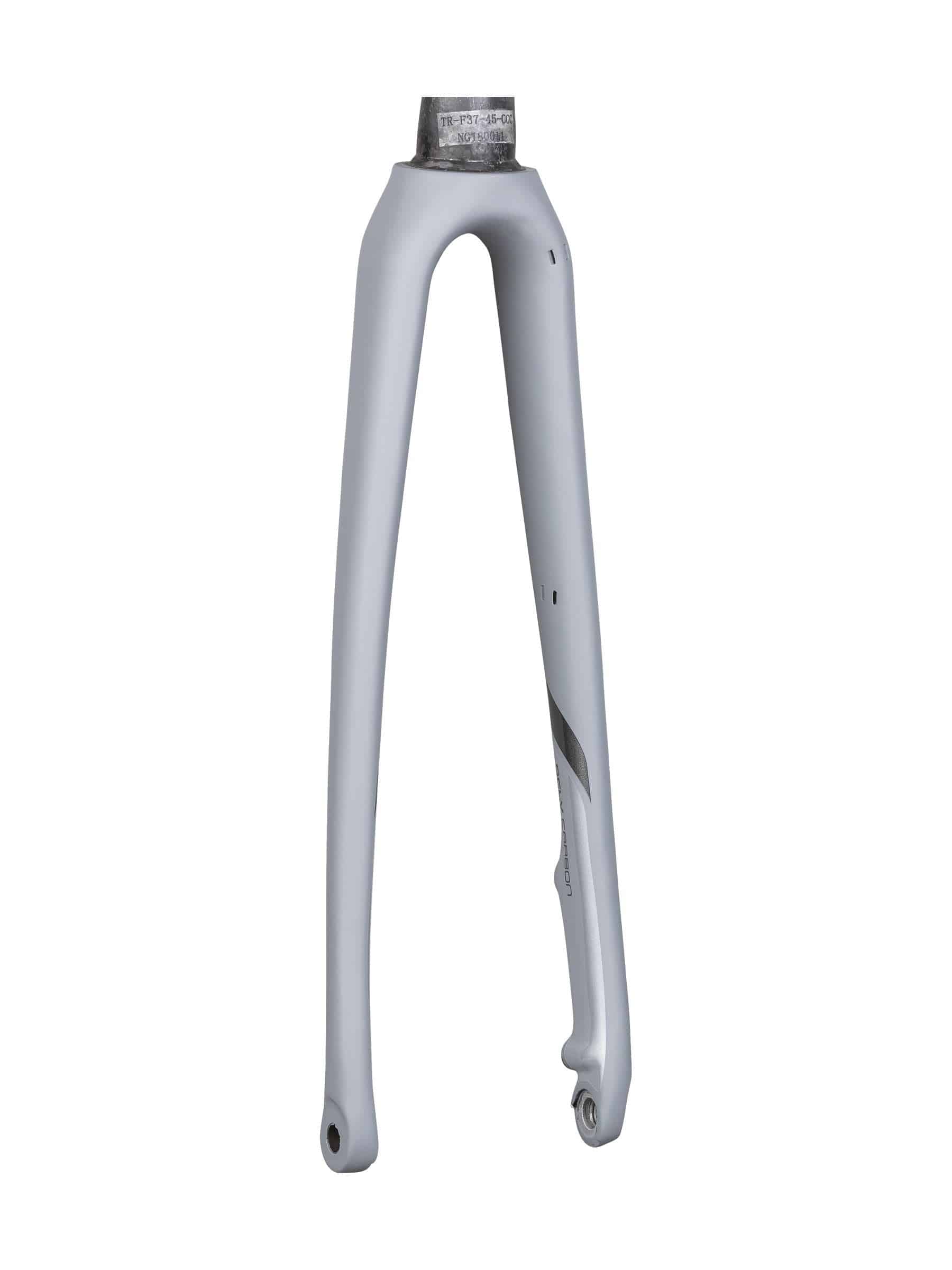 Trek 2019 Emonda ALR 700C disc brake fork for road bikes, 56-62cm size, black aluminum component showing suspension details.