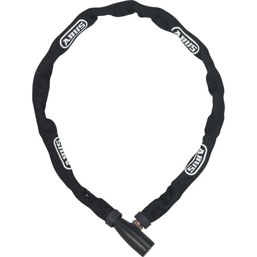 ABUS Chain Lock 1500/110 Web Black bike security accessory with quick click-shut for reliable bike protection