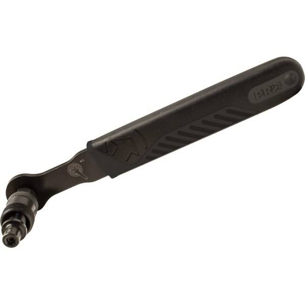 PRO Crank Extraction Tool for Shimano Octalink, Square Taper, and ISIS Drive cranks, used for workshop bike maintenance.