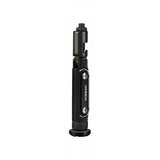 Topeak BB Hide n Tool Black compact MTB bottom bracket multi-tool with 7 functions, shown on a workbench.