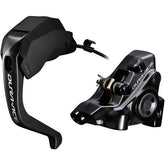 Shimano Road Shifters - ST-R9180 hydraulic disc, Di2 E-tube STI TT set, flat mount BR-R9270