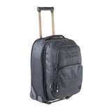 EVOC Travel Terminal Bag 40L with detachable 20L daypack and trolley wheels, durable travel accessories in black