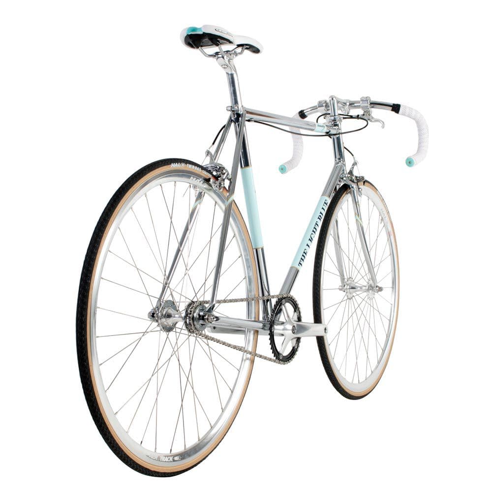 Light Blue Trinity Pista Fixie Bike | Swinnerton Cycles
