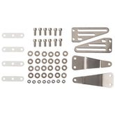 Surly Front Rack Plate Kit 2 accessories with bike frame mounts and spare parts for secure rack installation on a bicycle.