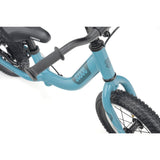 Ridgeback Scoot 2027 kids' balance bike in teal, featuring a lightweight frame and toddler-friendly design for ages 2+.