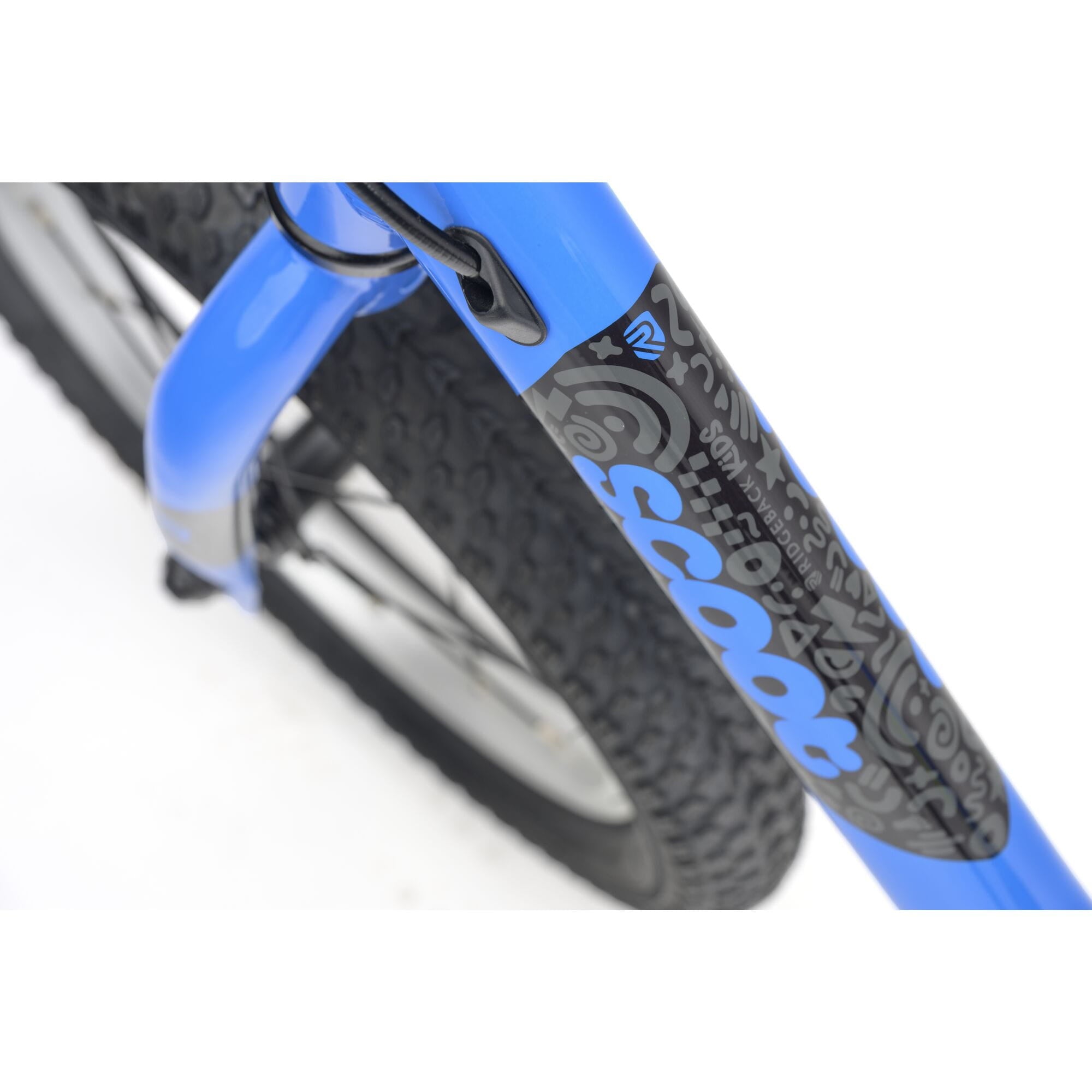 Blue Ridgeback Scoot XL 14-inch kids balance bike for ages 3+, designed for beginner riders with a lightweight frame and simple controls.