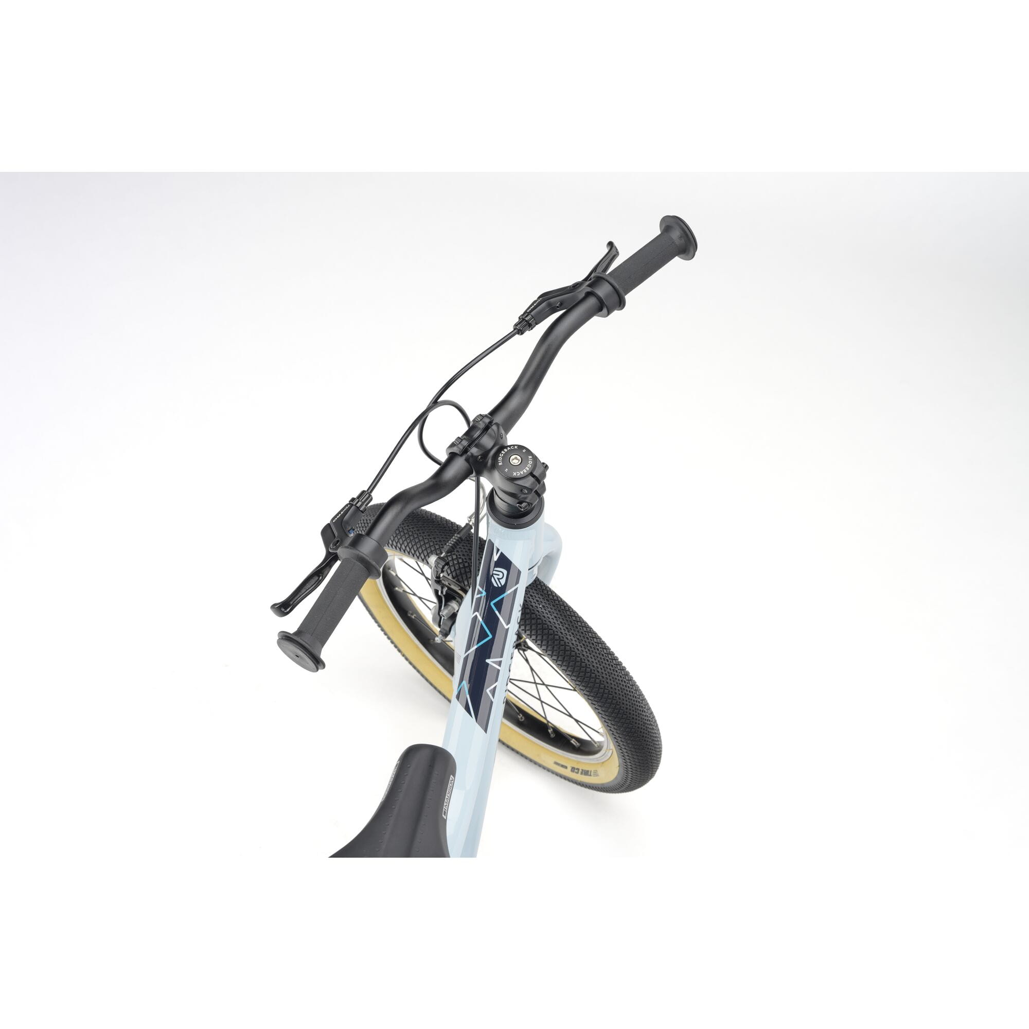 Blue Ridgeback Dimension 16 kids bike with adjustable lightweight frame and training wheels for children aged 3.5 to 6 years.