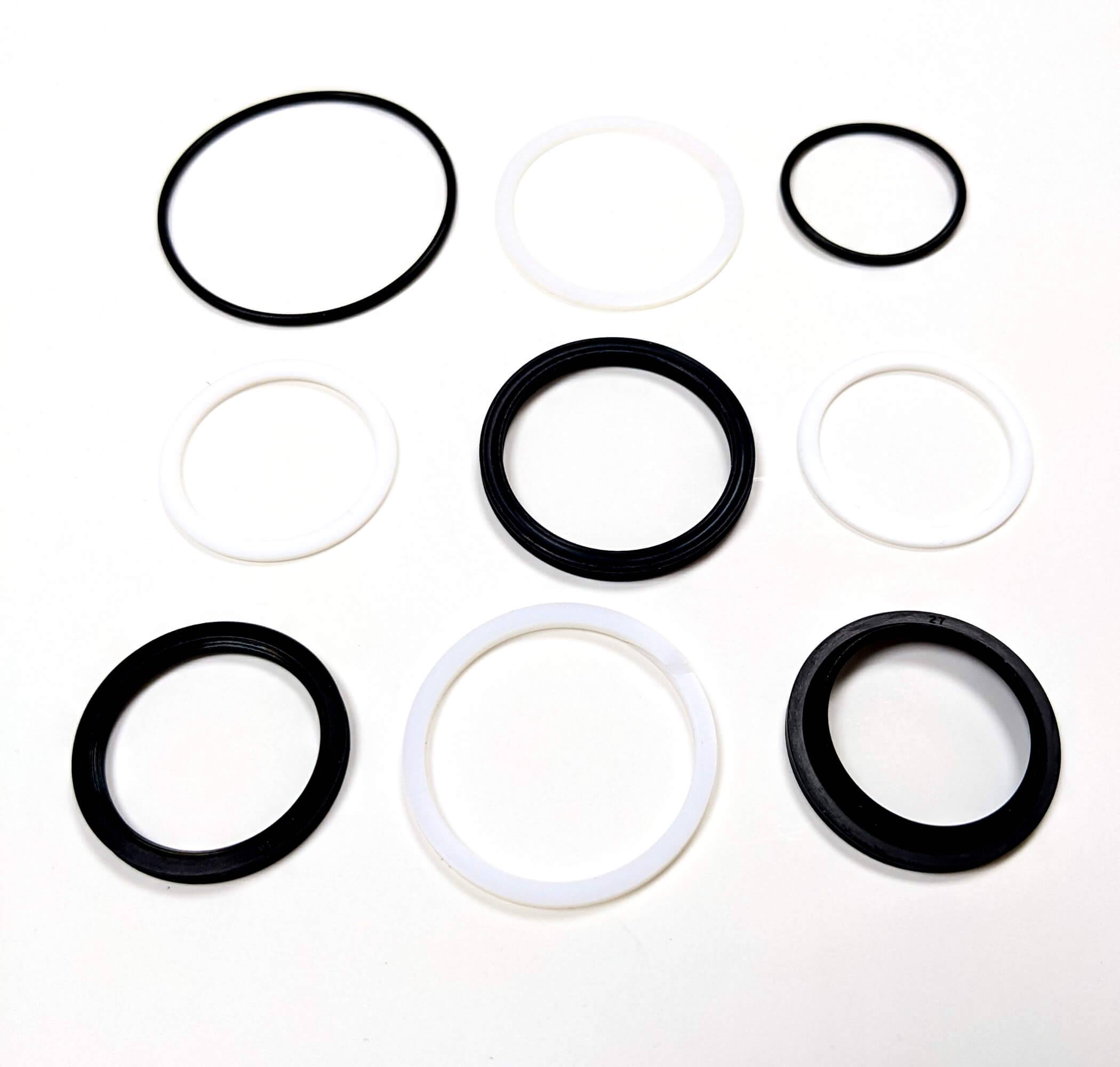 Fox Float X 2022 Air Sleeve Seal Kit for shock components, featuring seals and spares for optimal suspension performance.