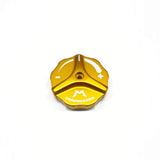 Fox Marzocchi Bomber 58 Grip compression knob for suspension adjustment and control, shown with textured grip and branding.