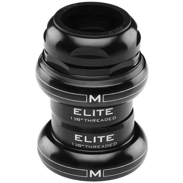 M Part Elite Black Threaded 24tpi Headset 1 inch EC30/25.4 24 EC30/27 | Swinnerton Cycles