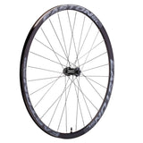 Easton EA70 SL clincher disc road bike wheel with V5 hubset and J-bend spokes, showing the sleek disc rim and hub details.