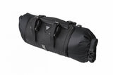Topeak Frontloader pannier bag with waterproof 8L drybag attached, designed for bikepacking and bike accessories.