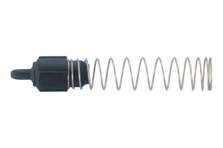 Topeak Check Valve for JoeBlow Sprint, Turbo, XO, Mega pumps in black and silver, accessory component for bike pumps
