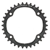 Campagnolo 34T 12-speed chainring for road bikes with 112 PCD, compatible with 50 series, mounted on bike crankset.