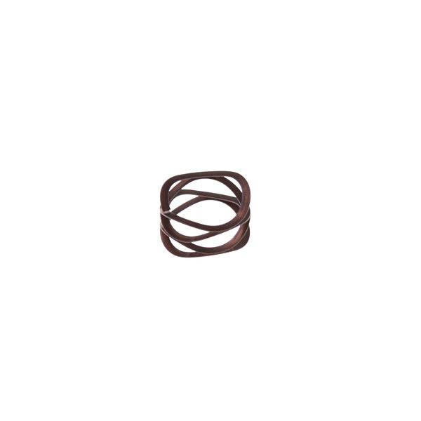 Fox Wave Spring, 0.437in OD x 0.281in ID, 4 turns, fork and steering components, small size, durable metal spring.