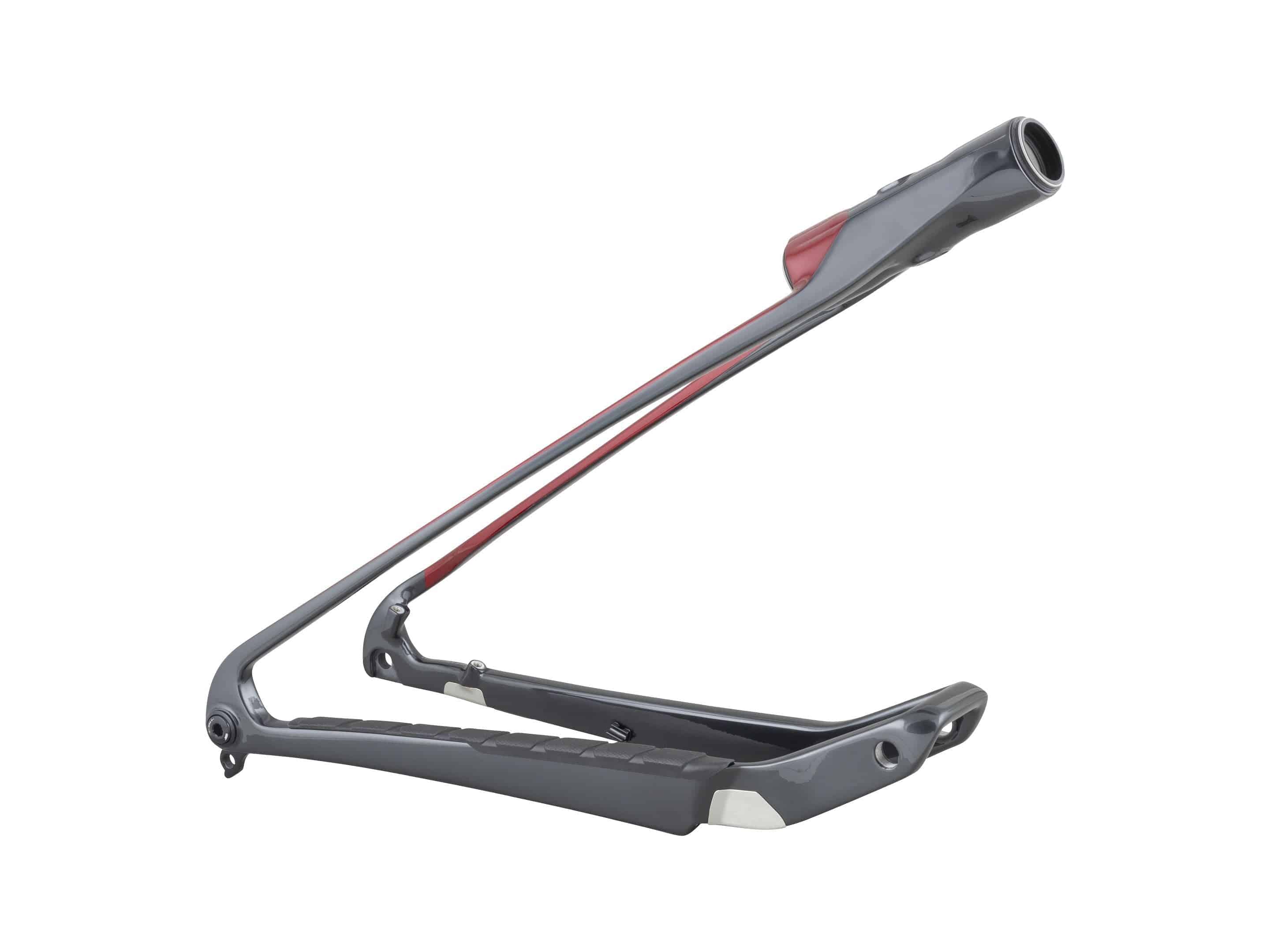 Trek Supercaliber 29 bike frame component for 2022 Small upgrade, showing the durable bike frame part in a close-up view.