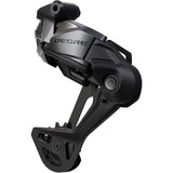 Shimano Deore RD-M6260 Di2 12-speed rear derailleur with Hyperglide SGS for mountain bikes and e-bikes, mounted on bike frame.