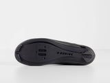 Trek Circuit unisex road cycling shoes with sleek black design, breathable upper, and secure closure for performance riding.