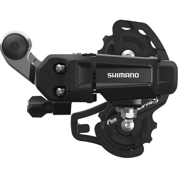 Shimano TY200 rear derailleur for 6/7-speed mountain bikes with 28T short cage, Shimano Tourney MTB bike component