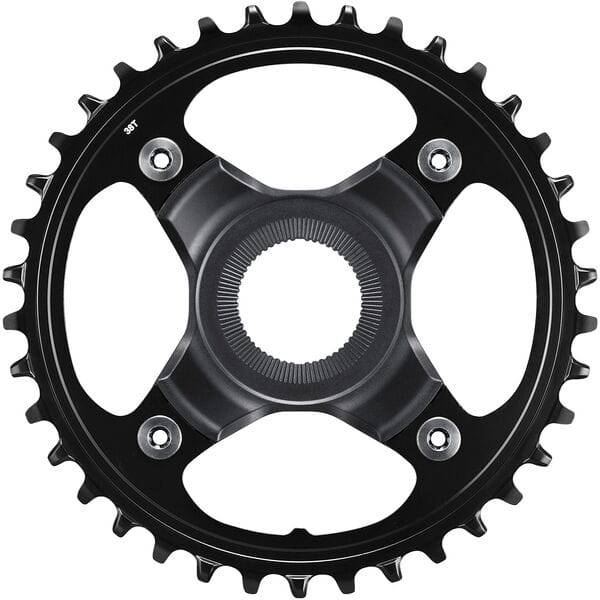 Shimano STEPS SM-CRE80-B 11/10spd DCE single chainring 38T w/o c/guard, chain line 55mm | Swinnerton Cycles