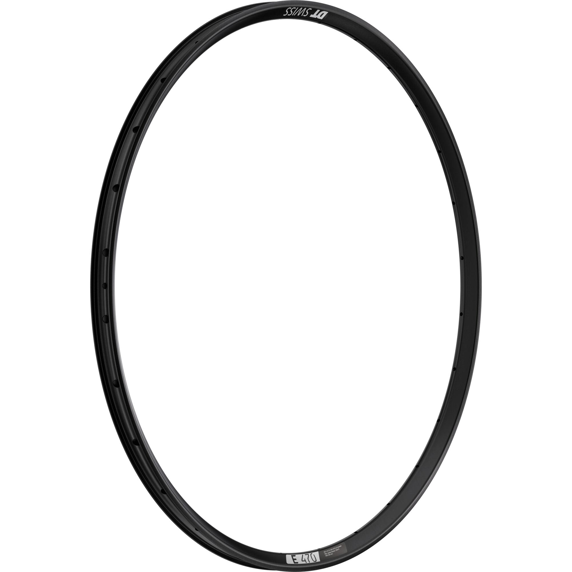 DT Swiss E 470 DB 24 hole Presta-drilled disc brake black