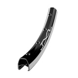 Halo JX-2 20-inch alloy rim for junior and mini bikes, CNC machined brake surface, lightweight bike component for young riders.