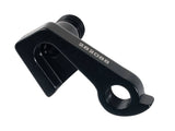 Trek ABP Classic rear derailleur hanger in black with 135mm quick-release, compatible with Trek bike components.