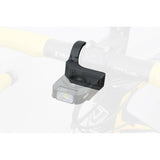 Moon Sport MX-HM bike light with twist-fit mount, 400 lumens, designed for Garmin, Wahoo, and Bryton cycling accessories.
