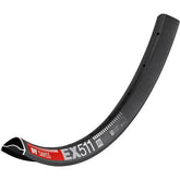 DT Swiss EX 511 SBWT disc-specific Presta-drilled black