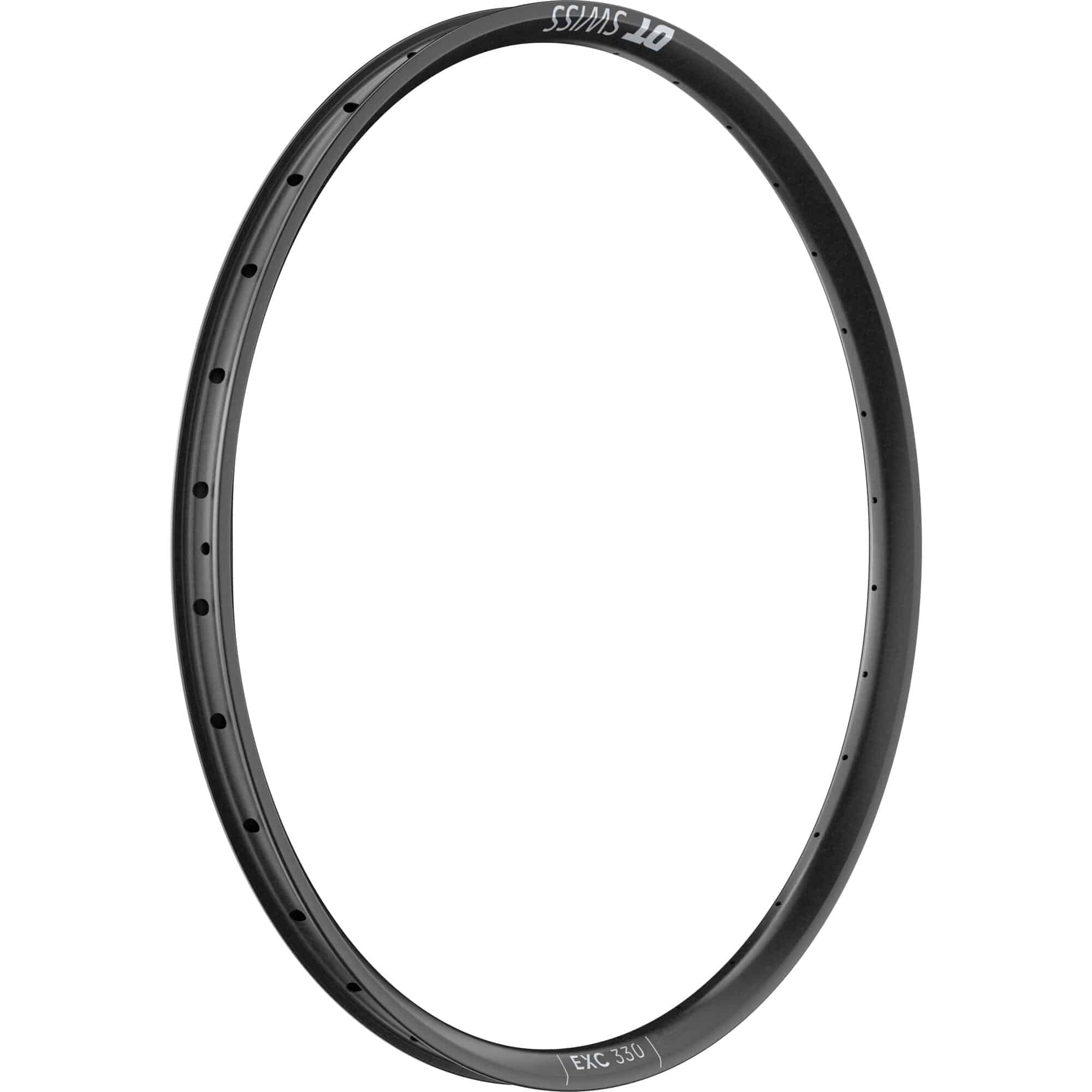 DT Swiss EXC 330 Carbon 29-inch rim with 32 holes, black disc-specific design, Presta drilled for mountain bike components