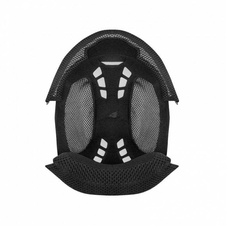 Bluegrass Bluegrass Legit Comfort Helmet Liner in black, medium size, designed for improved fit and comfort in motorcycle helmets