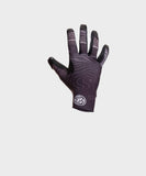 Race Face Khyber women's mountain bike gloves in lightweight protection, shown with padded palms and breathable fabric.