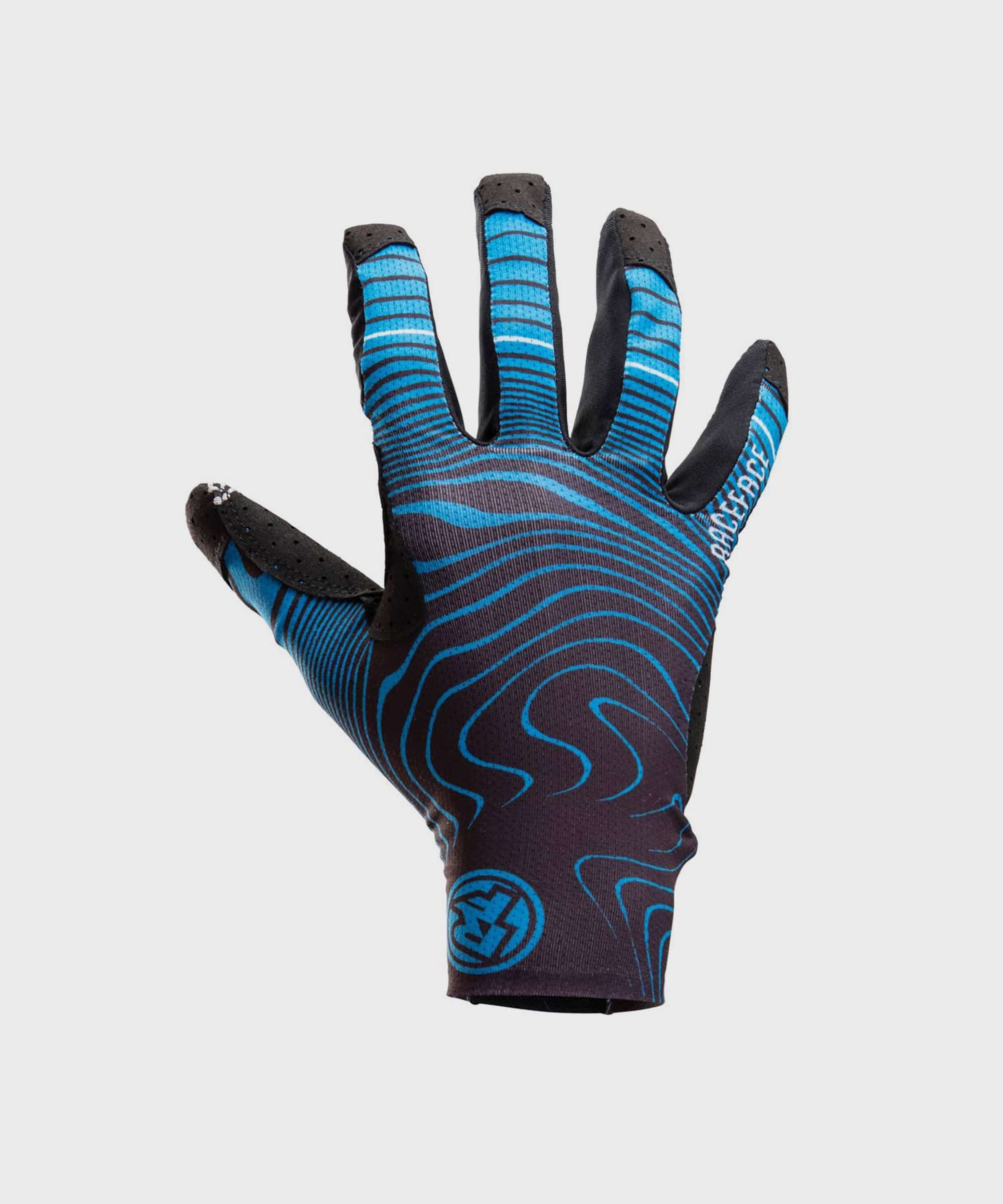 Race Face Khyber Women's Mountain Bike Gloves 2020, lightweight protective cycling gloves with breathable fabric and padded palms.