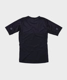 Race Face Indy women's short sleeve MTB jersey showing breathable fabric and vibrant cycling top design.