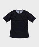 Race Face Indy women's short sleeve MTB jersey, breathable cycling top with moisture-wicking fabric and vibrant design.