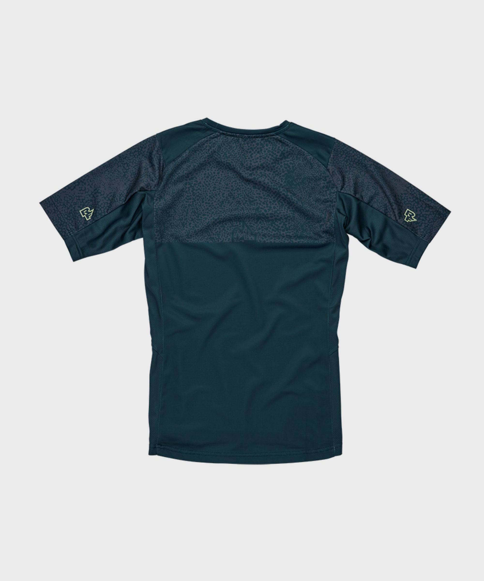 Race Face Indy women's short sleeve MTB jersey, breathable cycling top with moisture-wicking fabric, ideal for mountain biking.