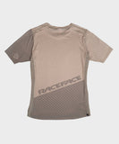 Race Face Indy women's short sleeve MTB jersey with breathable fabric, featuring cycling-specific design and vibrant colors.