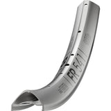 Silver DT Swiss FR 541 SBWT 27.5-inch disc brake rim with 32 holes and Presta valve. Durable bike component for mountain riding.