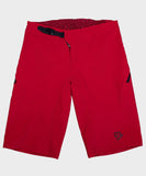 Race Face Ruxton unisex MTB shorts with adjustable ratchet closure and multiple pockets, designed for mountain biking comfort.