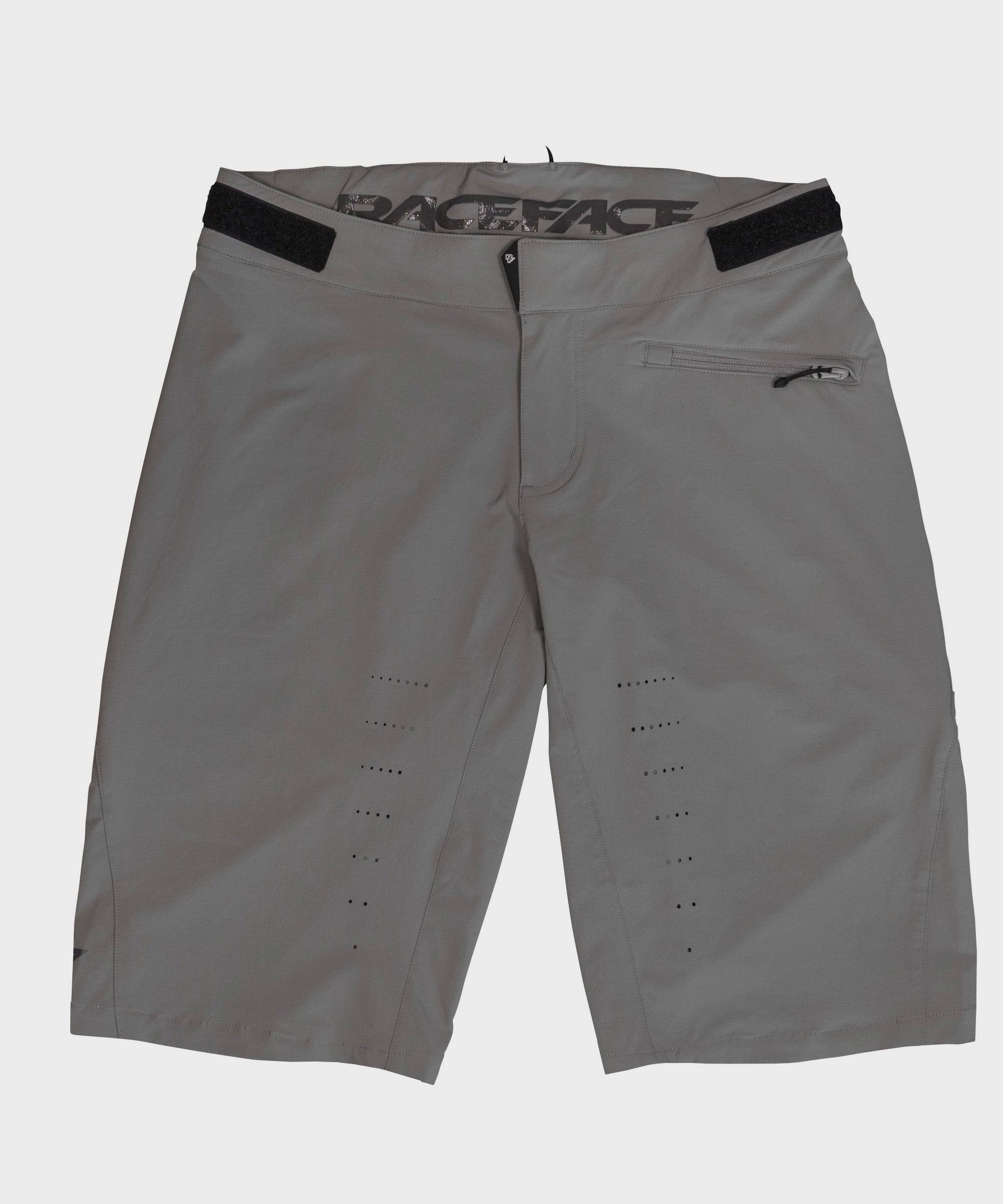 Race Face Indy Women's All-Mountain Shorts with venting and adjustable waistband, featuring lightweight fabric and functional design.