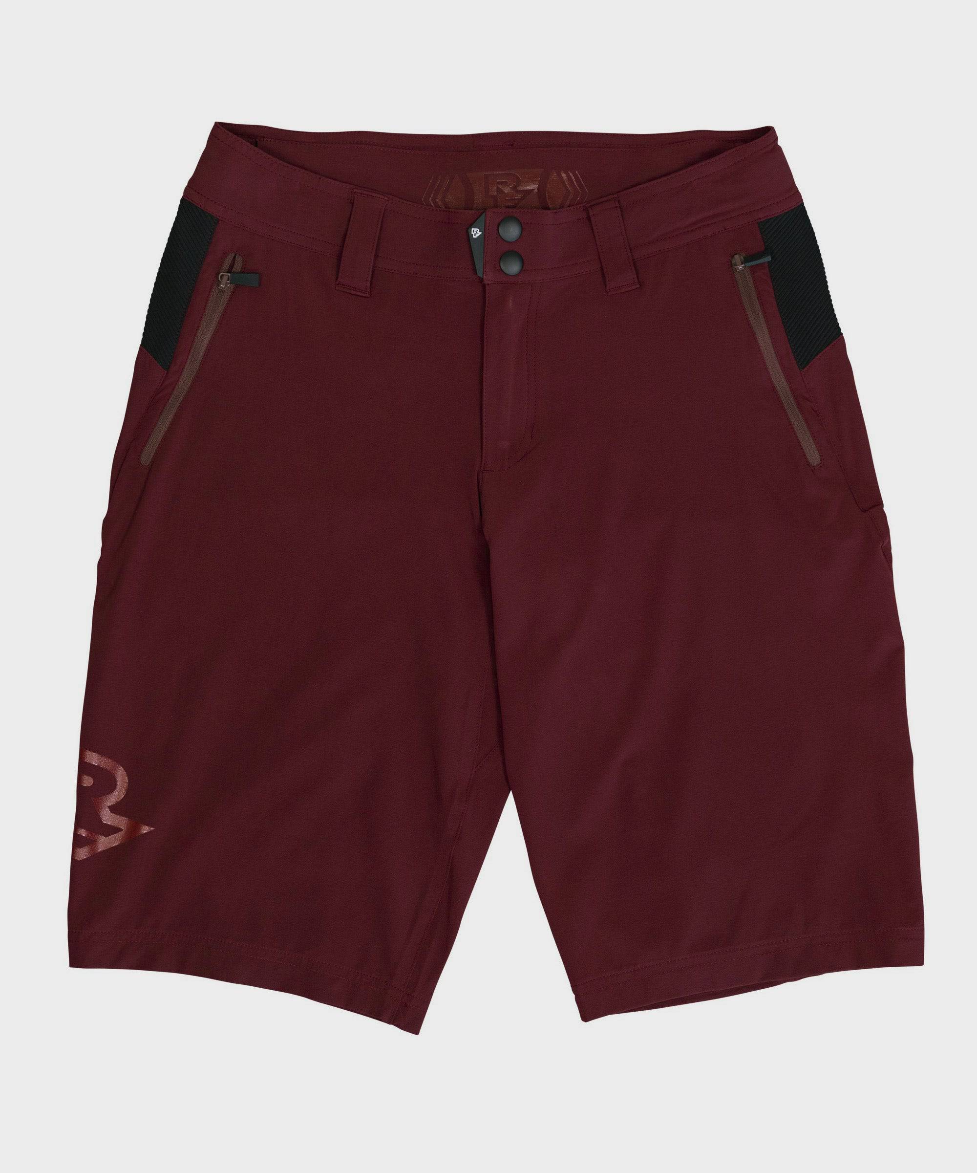 Race Face Nimby women's mountain bike shorts with adjustable waistband and pockets, designed for outdoor cycling comfort.
