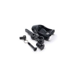 Fox DOSS seatpost rocker lever assembly replacement component for 2013 mountain bike, showing detailed metal lever and attachment.