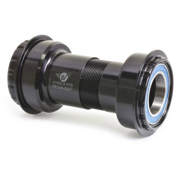 Wheels Manufacturing PF30A outboard ABEC-3 bearings for 24mm crank spindles, bicycle component for smooth rotation and durability.