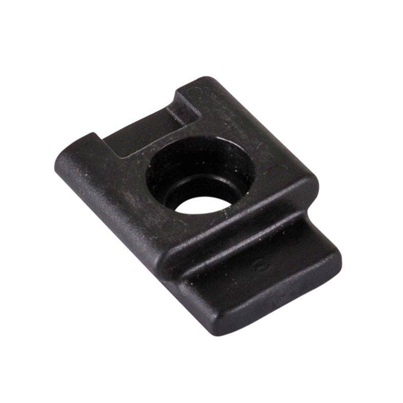 Lezyne LED strap-to-handlebar mount converter for versatile bike light attachment on handlebars.