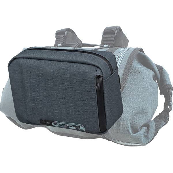 PRO Discover Compact 2.5L waterproof handlebar bag with reflective details, designed for cycling accessories and outdoor use.
